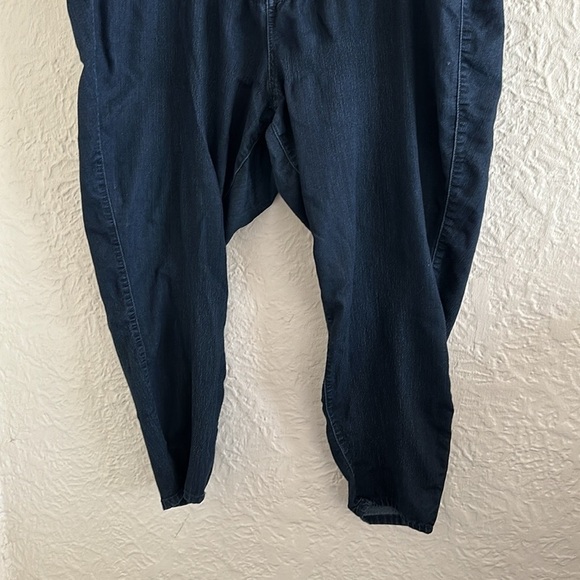 Torrid Plus Size Skinny Jeggings Dark Wash Rinse Jeans 24 Short Flaws - Picture 5 of 9